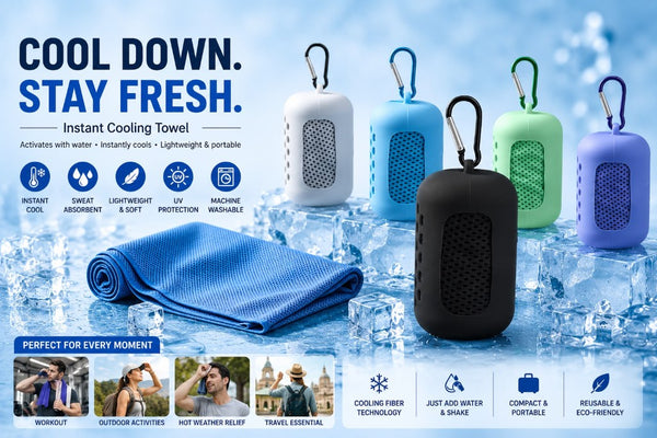 Instant Cooling Towel — Cool Down Stay Fresh
