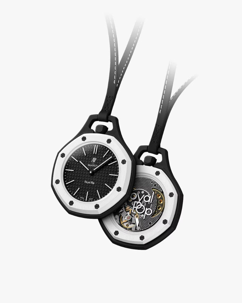 Royal Pop watch - Black & White
