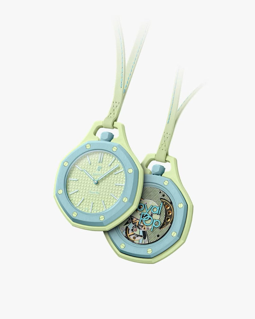 Royal Pop watch - Lime & Sky Blue