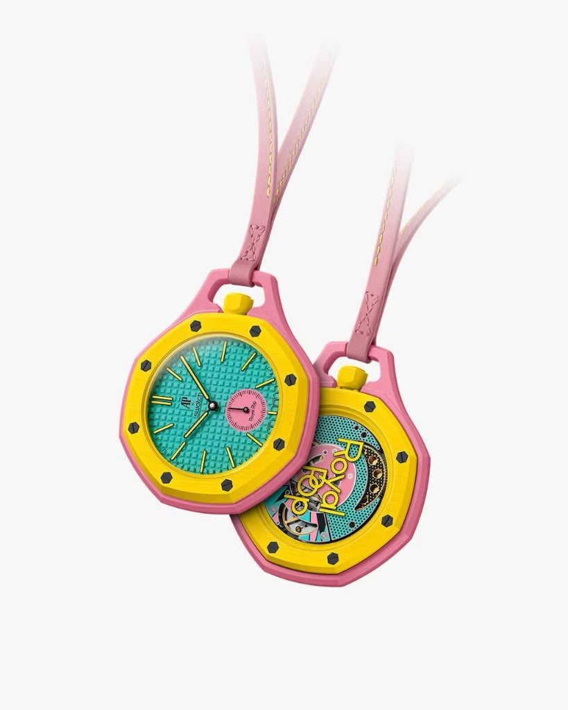 Royal Pop watch - Pink Yellow Teal